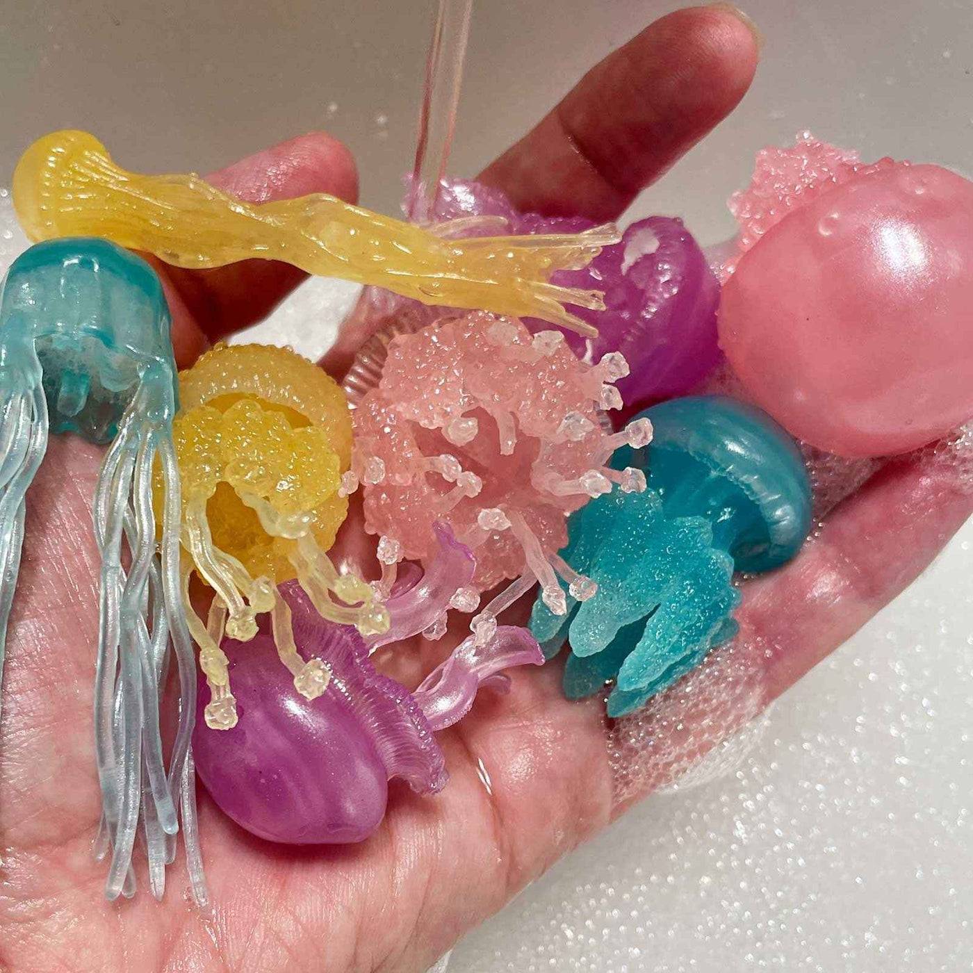 Safari Ltd. | Glow-In-The-Dark Jellyfish Toy Figurines