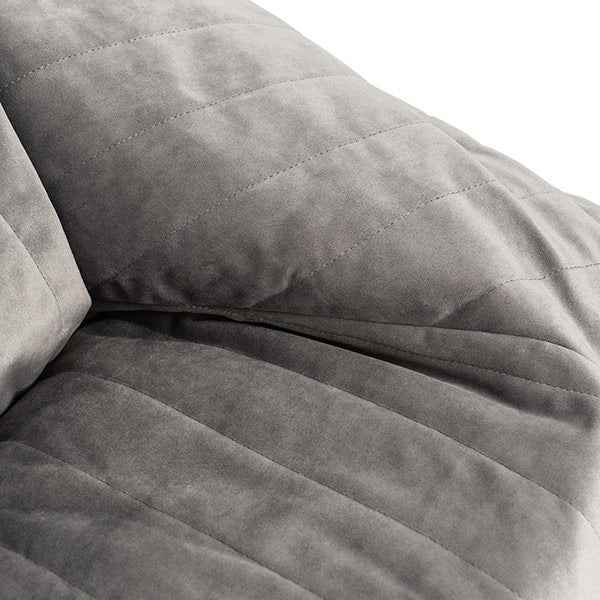 Nobodinoz Chelsea Velvet zitzak Slate Grey