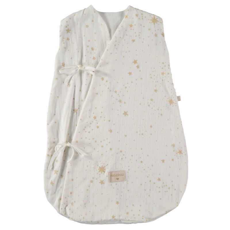 Nobodinoz Dreamy Summer Sleeping Bag Gold Stella White