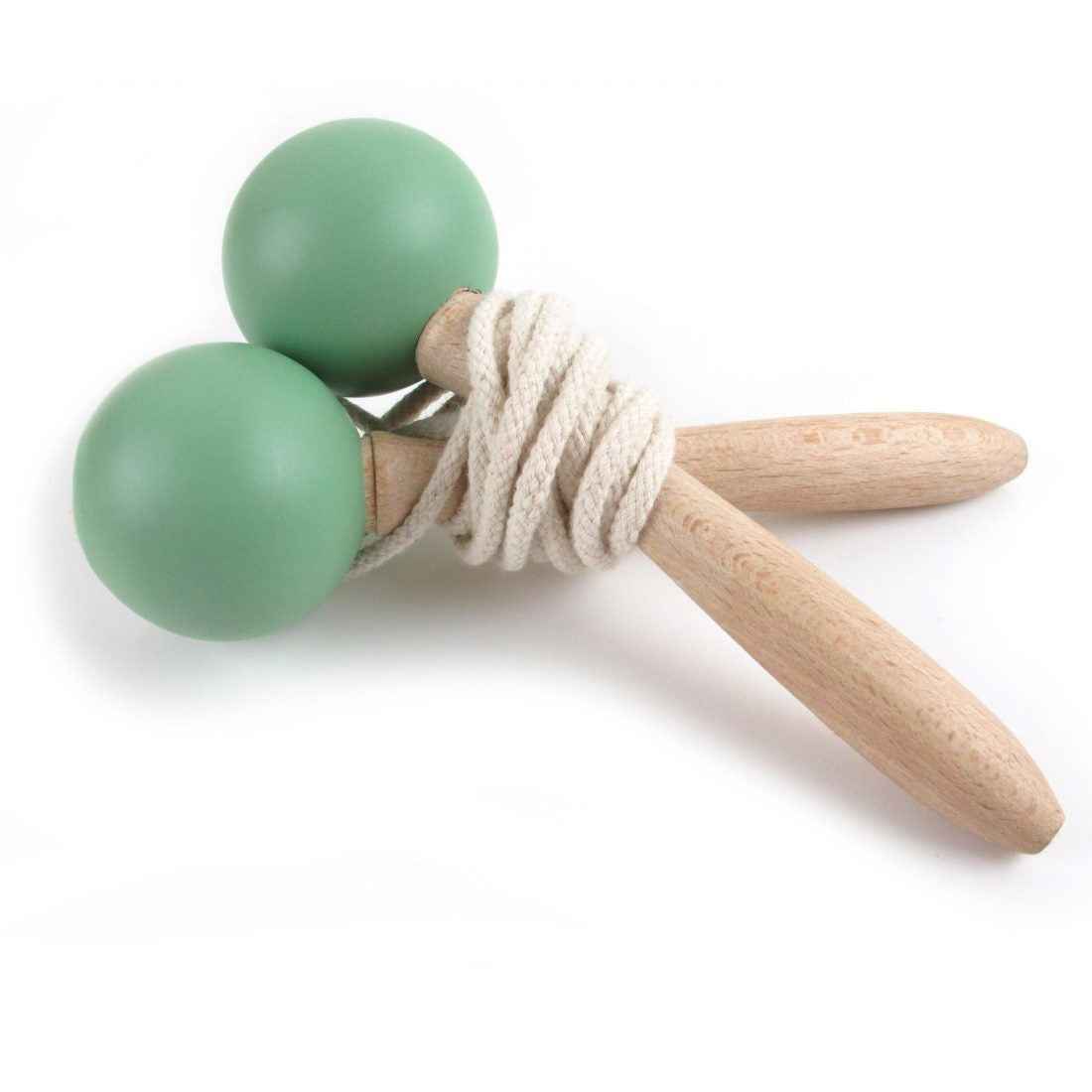 Nobodinoz tropical green skipping rope