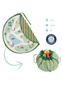 Play & Go | 3 in 1 outdoor speelkleed & opbergzak parc