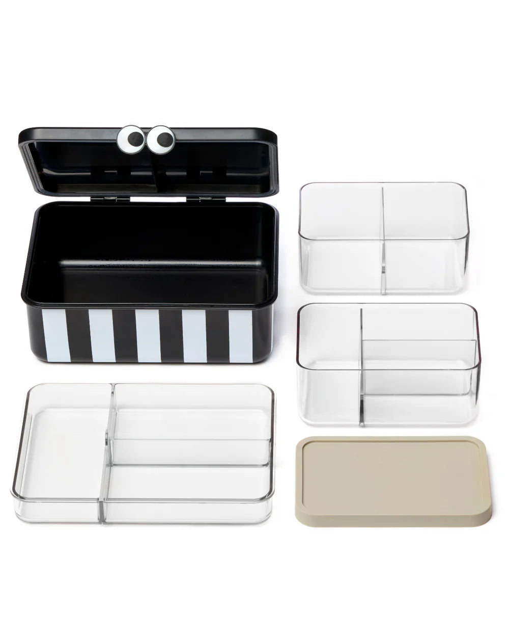 Noui Noui | lunchbox black/white