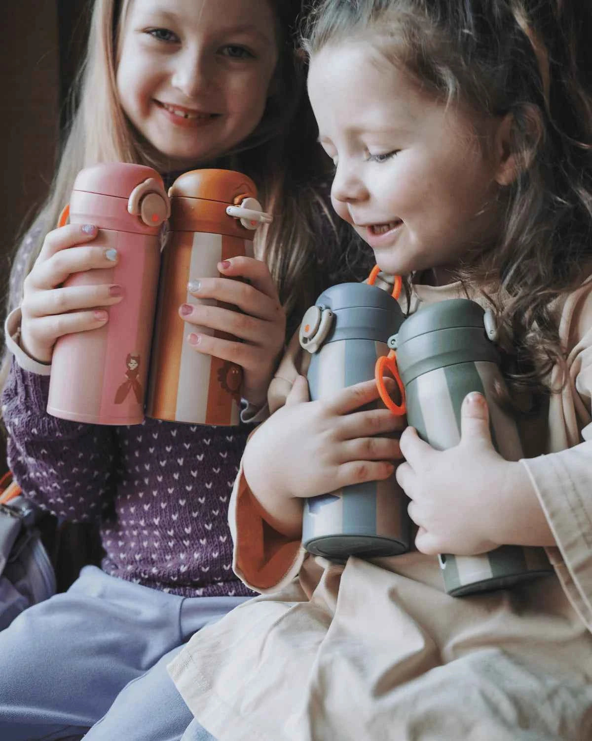 Noui Noui | Stainless Steel Lion Insulated Bottle 350ml