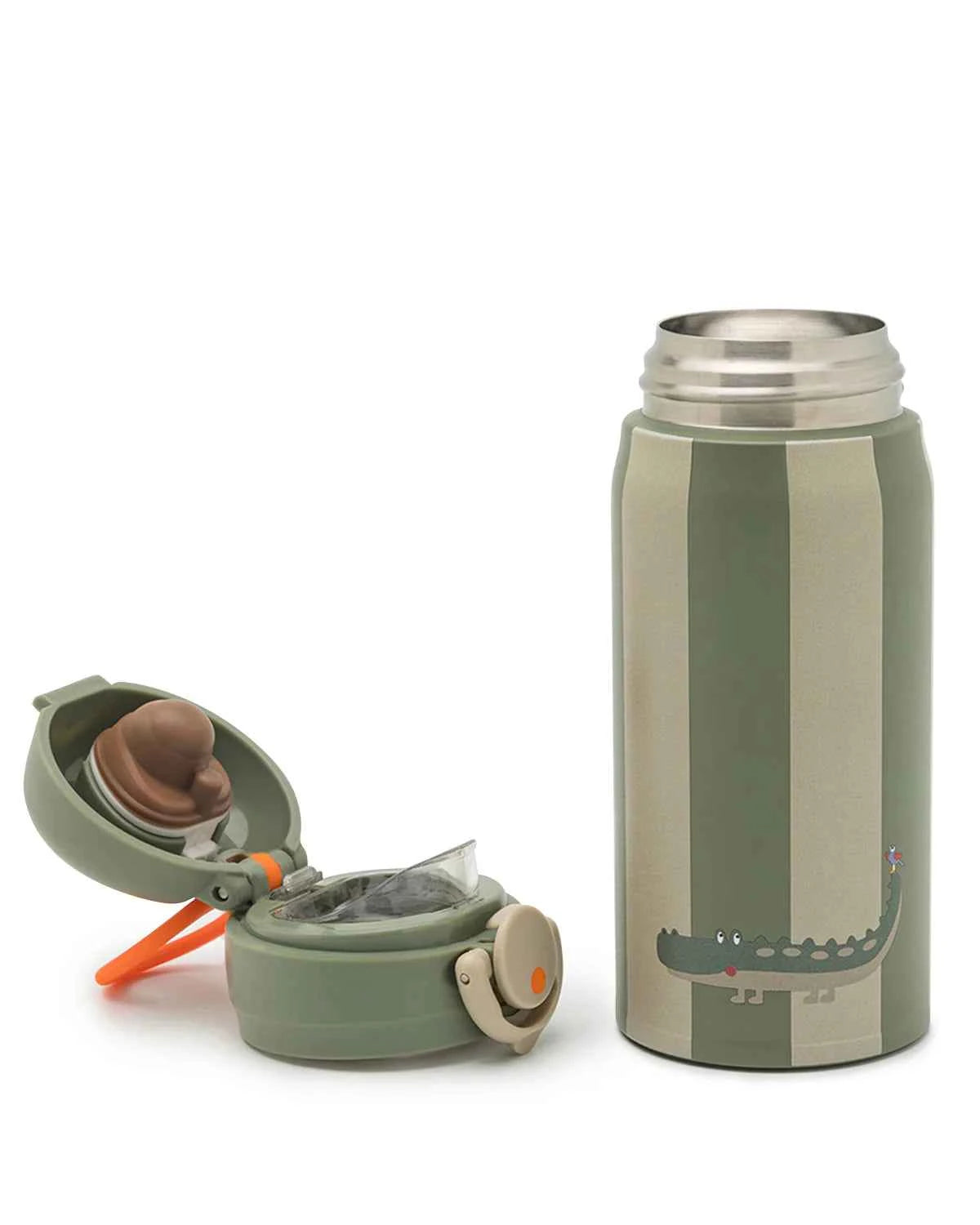 Noui Noui | Crocodile Stainless Steel Insulated 350ml Bottle