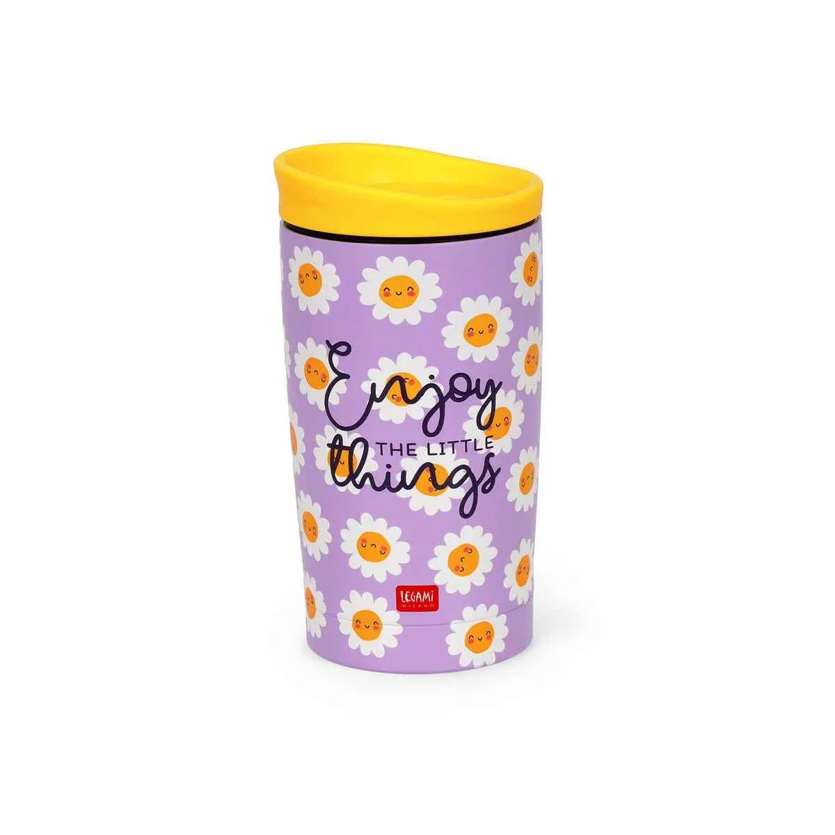 Legami | Drinkbeker Daisy Hot & Cold Vacuum Tumbler 275 ml