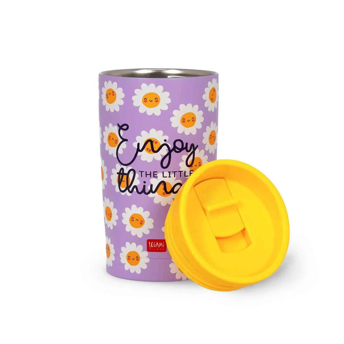 Legami | Drinkbeker Daisy Hot & Cold Vacuum Tumbler 275 ml