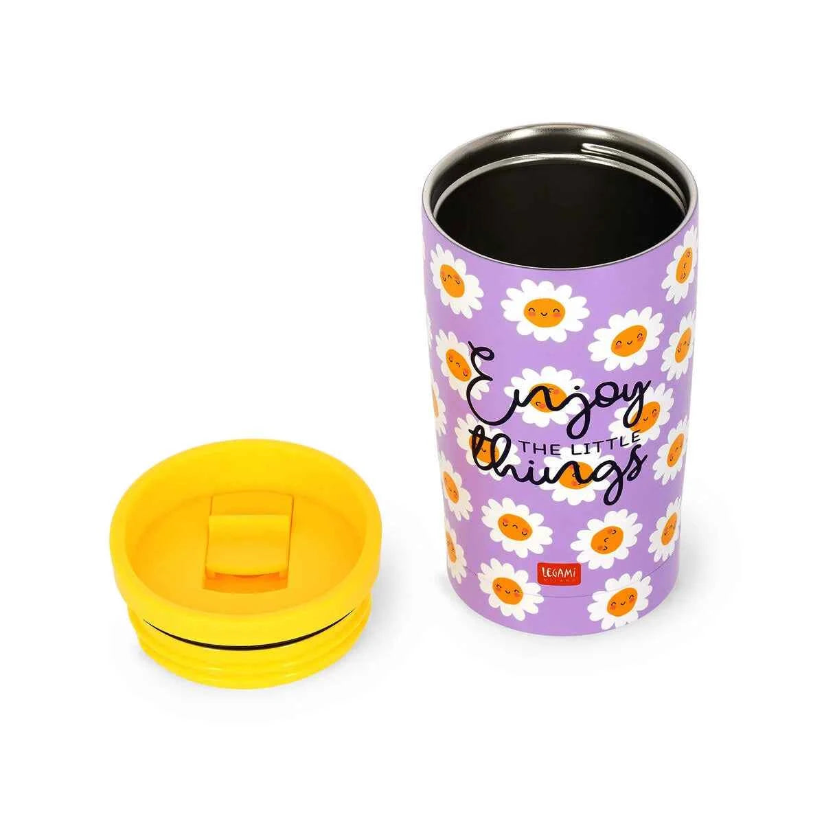 Legami | Drinkbeker Daisy Hot & Cold Vacuum Tumbler 275 ml