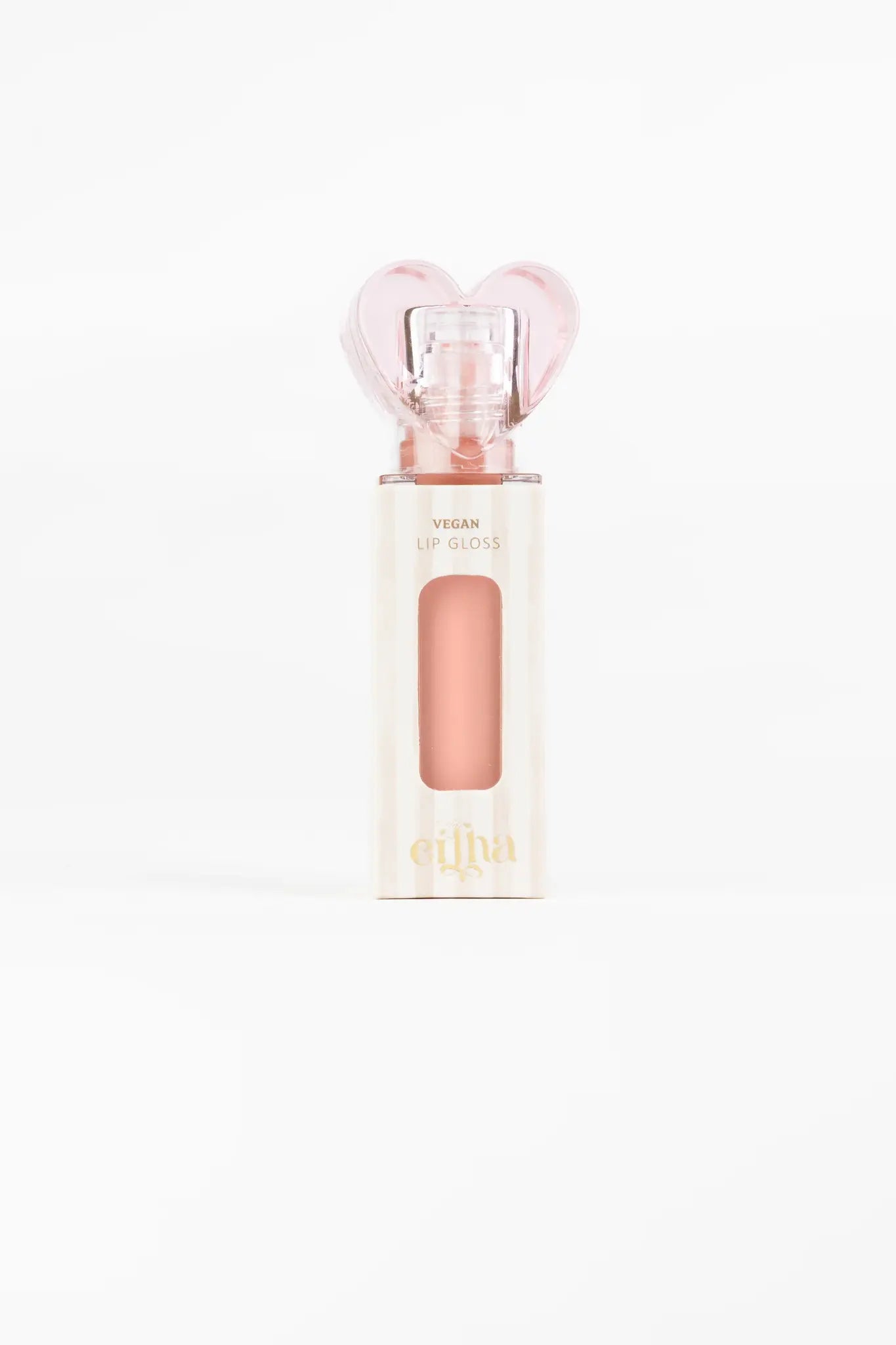 Mrs Ertha | Glimmies Veganistische Lipgloss Met Smaakje Nude Pink Strawberrie Flavor
