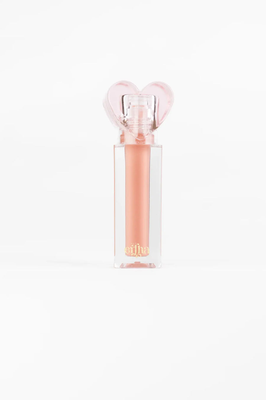 Mrs Ertha | Glimmies Veganistische Lipgloss Met Smaakje Nude Pink Strawberrie Flavor