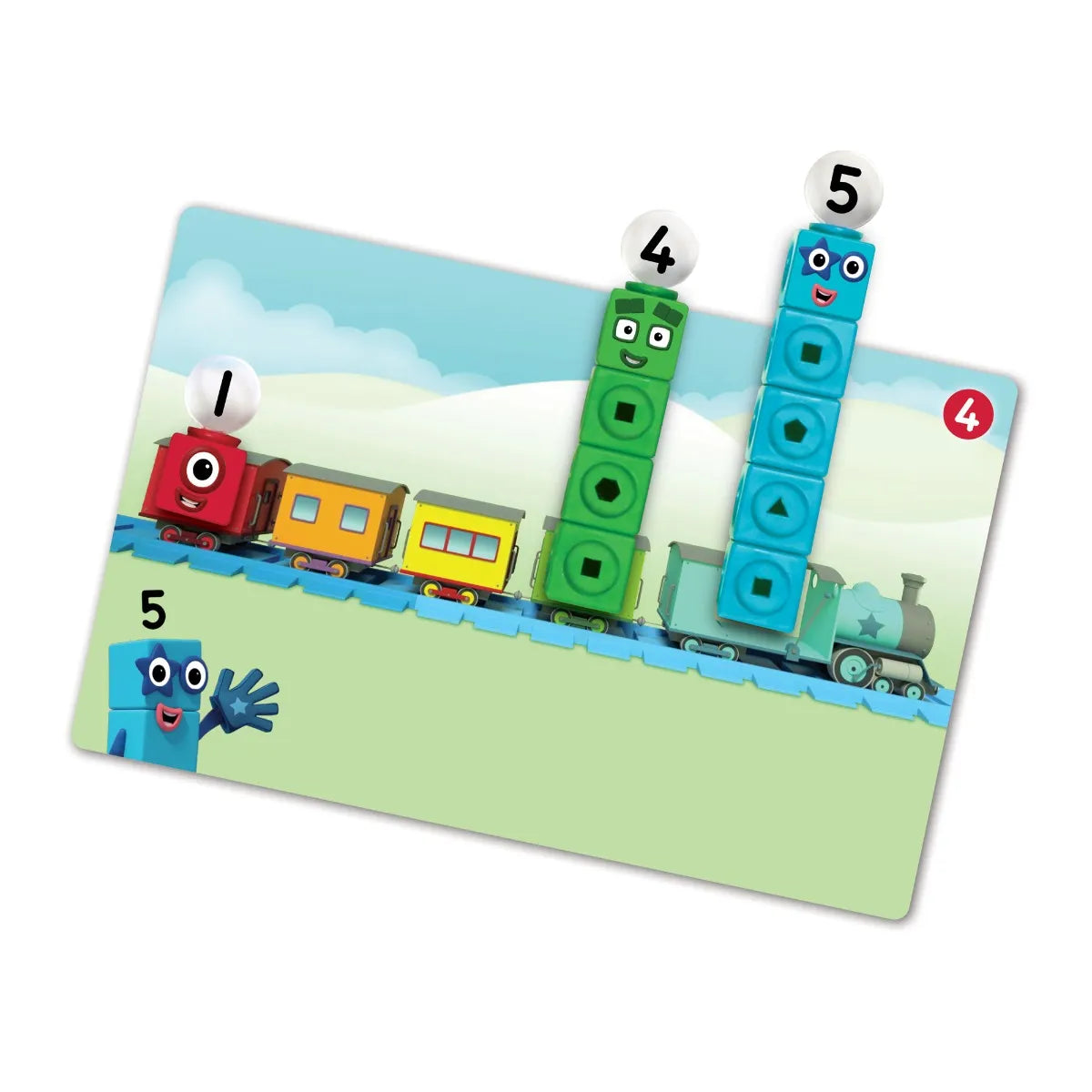Learning Resources | MathLink Cubes Numberblocks 1-10 Activiteitenset
