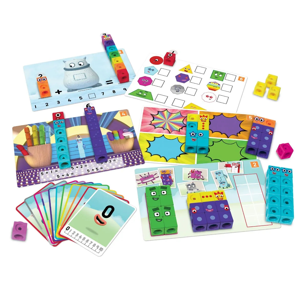 Learning Resources | MathLink Cubes Numberblocks 1-10 Activiteitenset