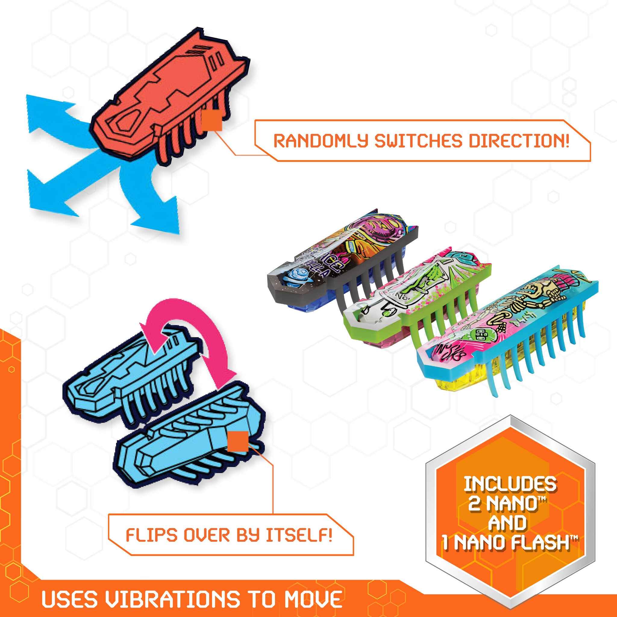 Hex bots | Nano Land