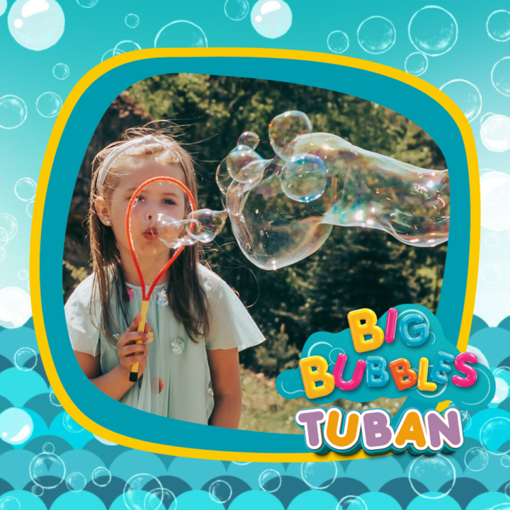 Tuban | Set Zeep Bellenring + Vloeistof 400 ml Geel