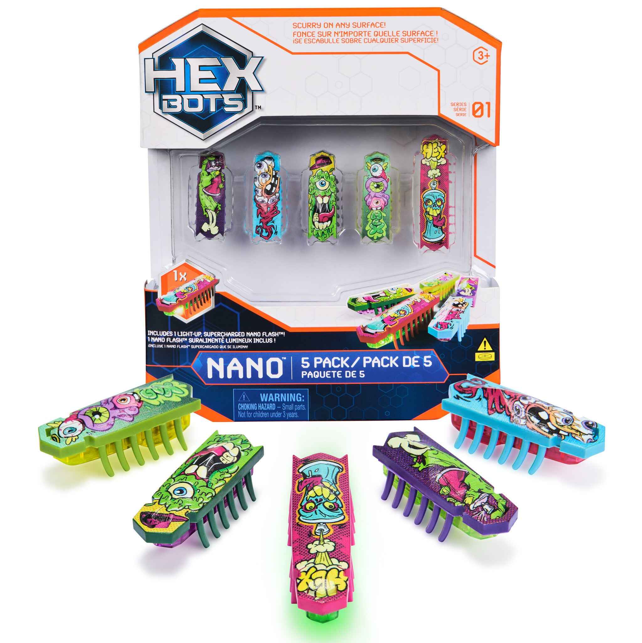 Hex Bots | Nano 5 Stuks