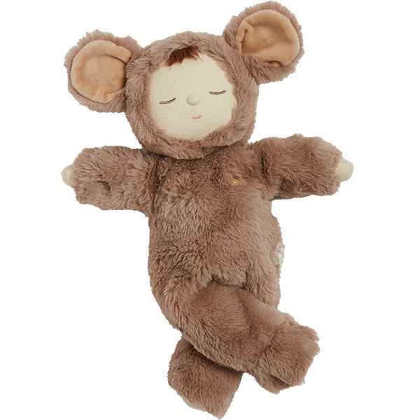 Olli Ella Cozy Dinkum Mouse Pickle pop