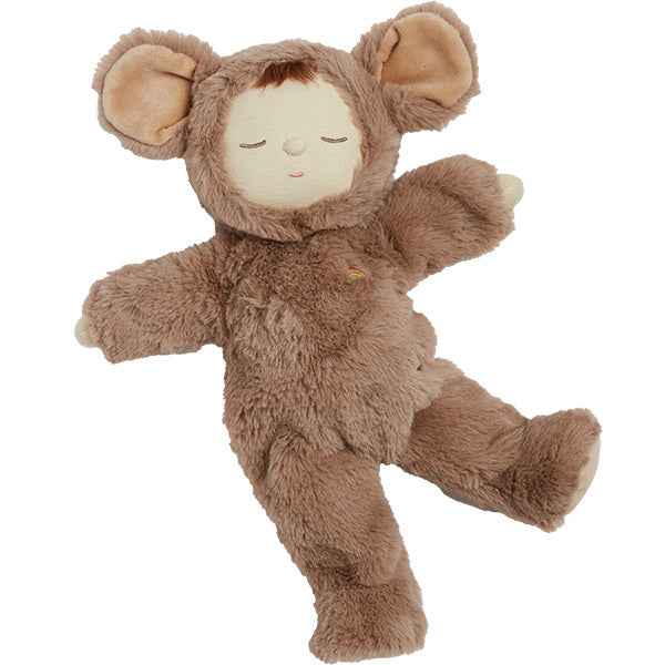 Olli Ella Cozy Dinkum Mouse Pickle pop