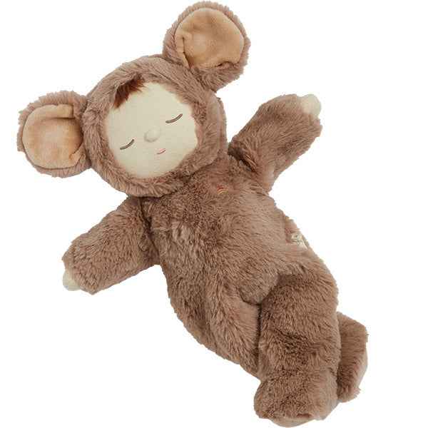 Olli Ella Cozy Dinkum Mouse Pickle pop