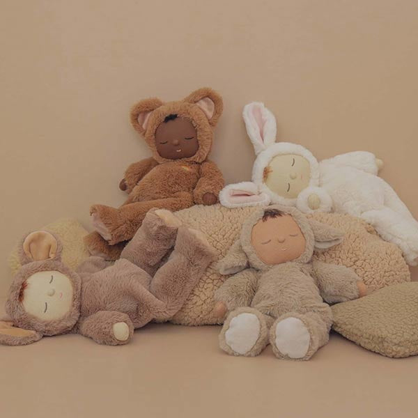 Olli Ella Cozy Dinkum Mouse Pickle pop