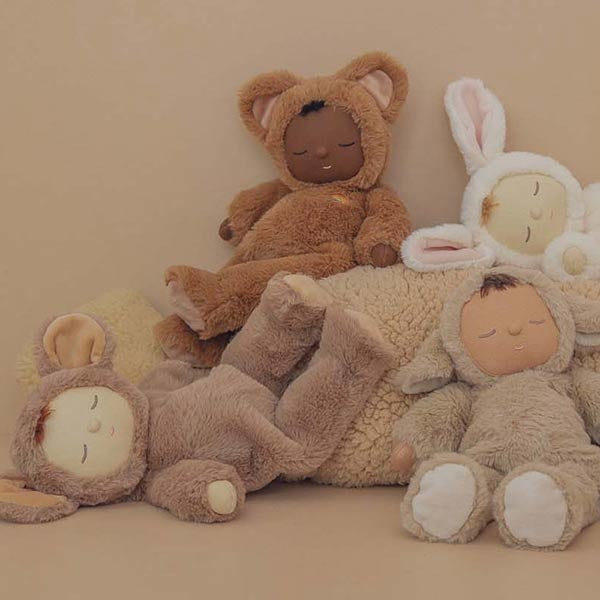 Olli Ella Cozy Dinkum Mouse Pickle pop