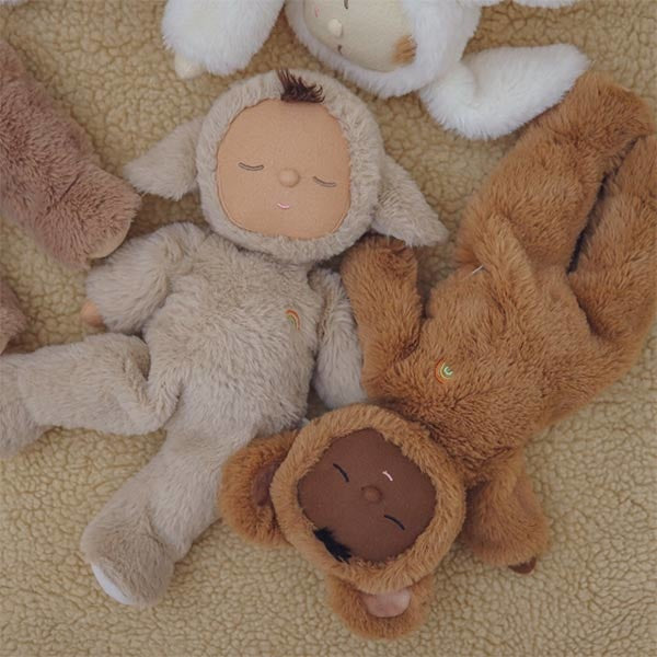 Olli Ella Cozy Dinkum Mouse Pickle pop