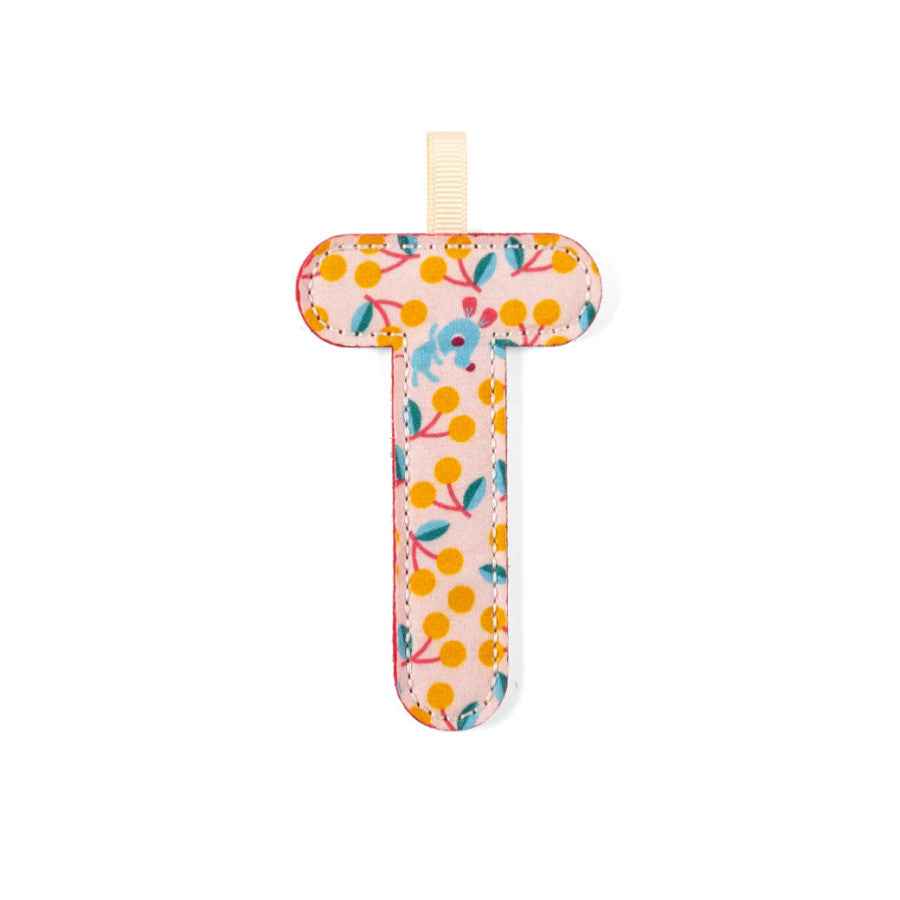 Lilliputiens | Letter T in Reversible Phosphorescent Fabric