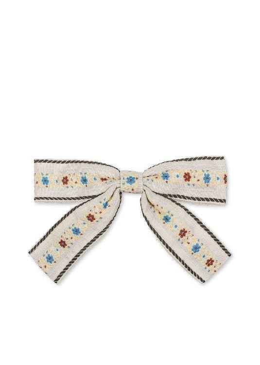 Konges Slojd |  Ribbon Bowie Haarspeld Beige