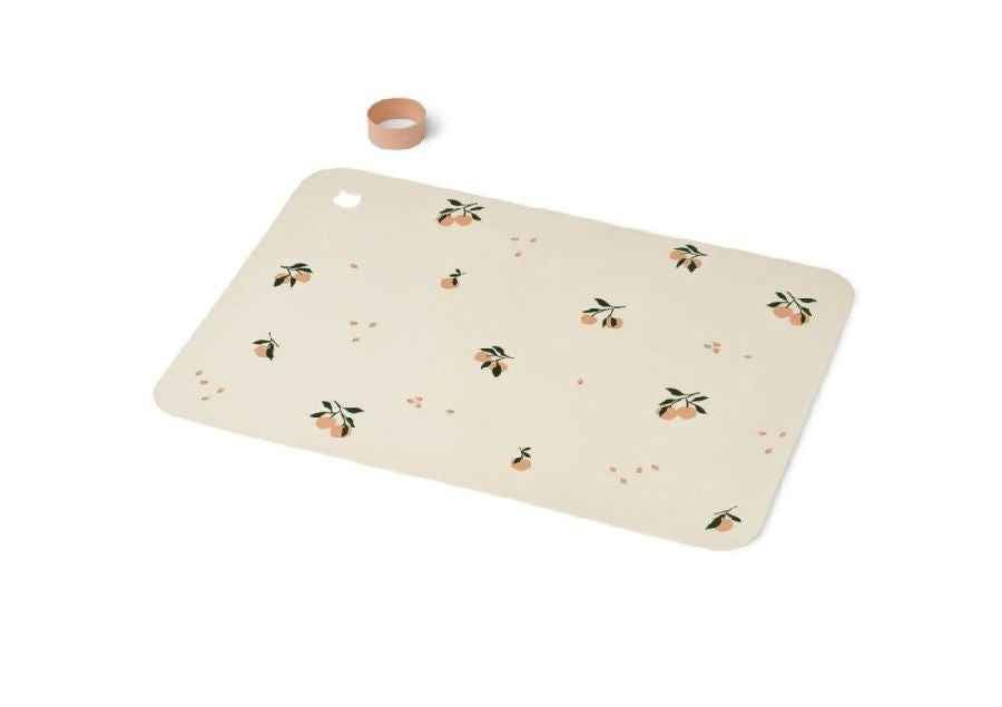 Liewood | Jude Printed Placemat Peach / Sea Shell Mix