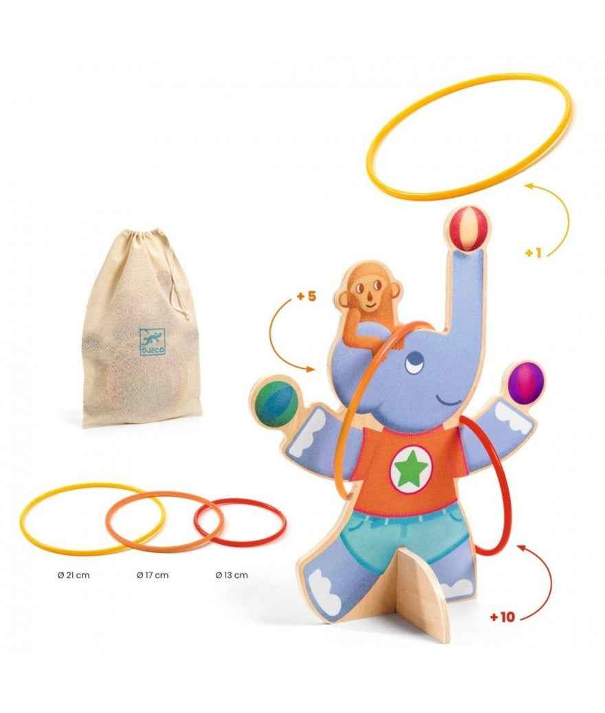 Djeco | Oola Hoop Ring Toss Game