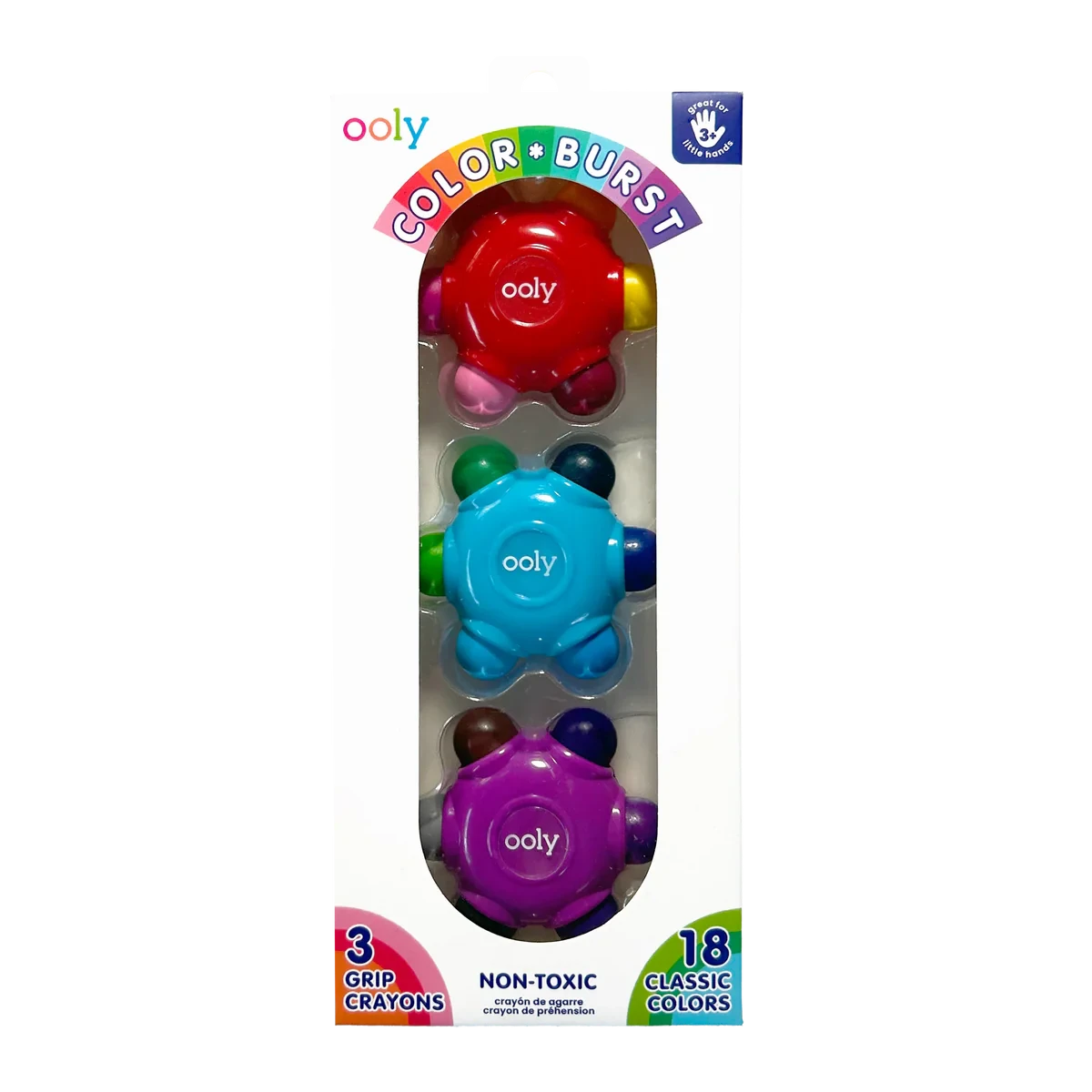 Ooly | Color Burst krijtjes Set Van 3