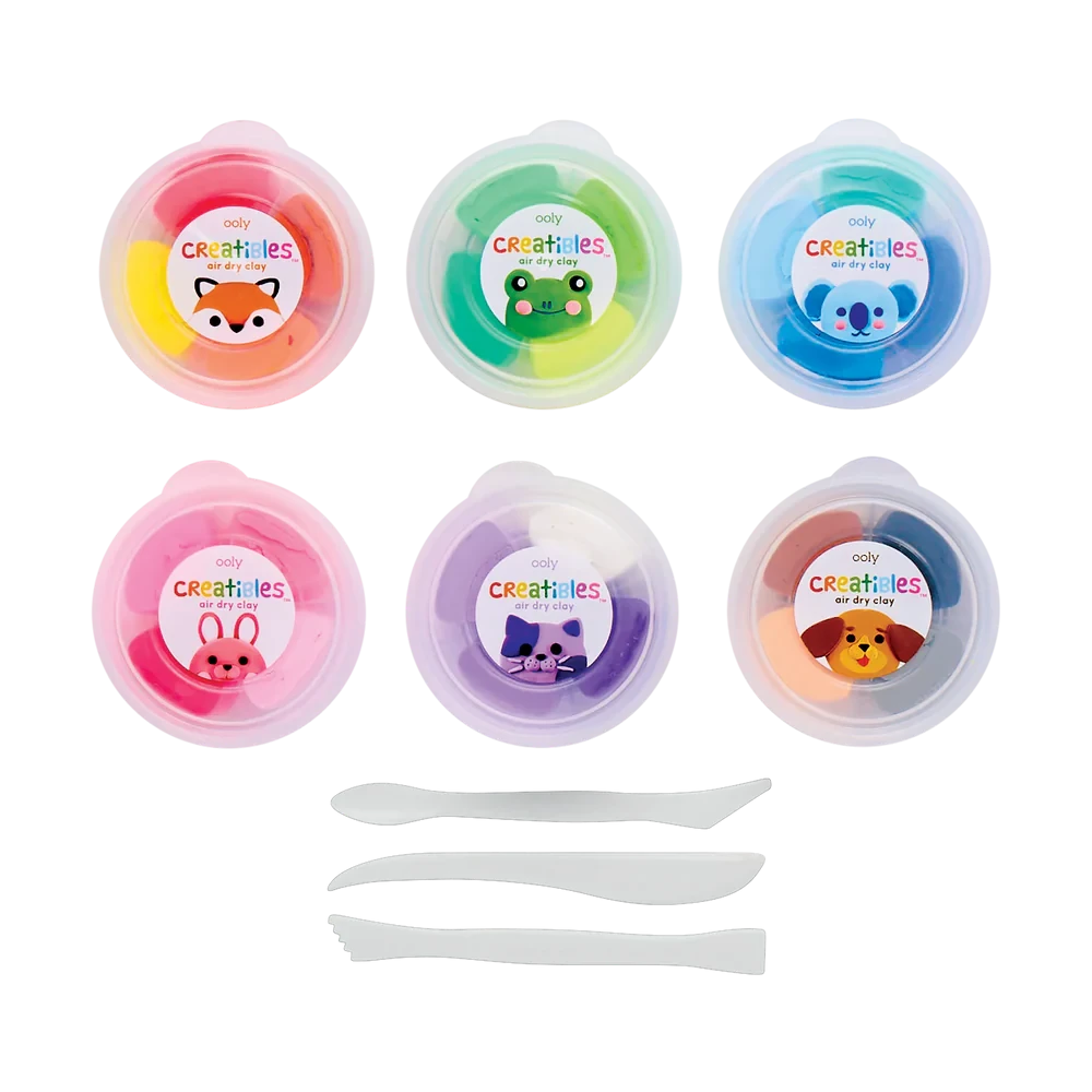 Ooly | Creatibles Deluxe Luchtdrogende Kleiset Set Van 24 Kleuren