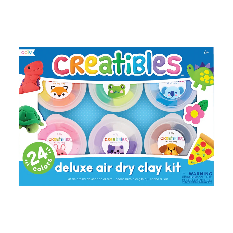Ooly | Creatibles Deluxe Luchtdrogende Kleiset Set Van 24 Kleuren