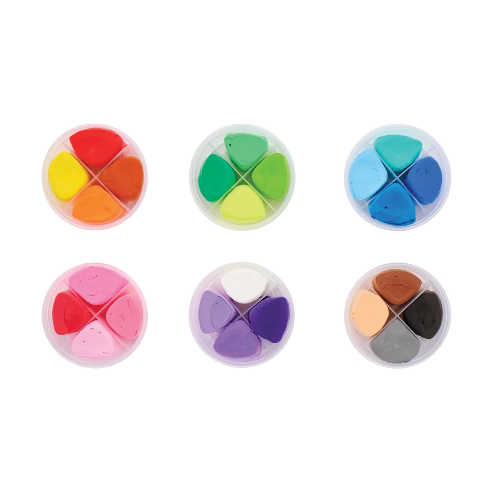 Ooly | Creatibles Deluxe Luchtdrogende Kleiset Set Van 24 Kleuren