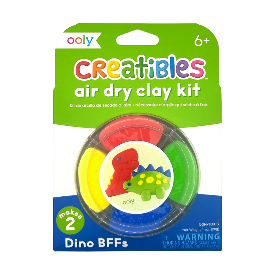 Ooly | Creatibles Mini Luchtdrogende Kleiset Dino BFFs