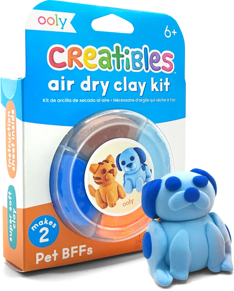 Ooly | Creatibles Mini Luchtdrogende Kleiset Huisdieren BFFs