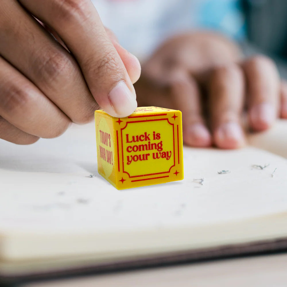 Ooly |  Feeling Lucky Dobbelsteen Gummen Set Van 5
