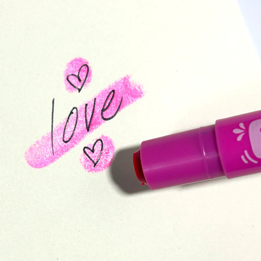 Ooly | Fresh Pick Neon Gelkleurpotloden Met Appelgeur Set Van 6
