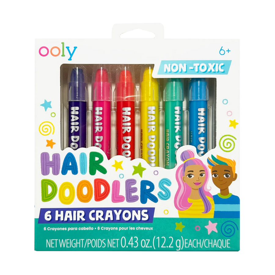 Ooly | Hair Doodlers Haarkleurpotloden Set Van 6