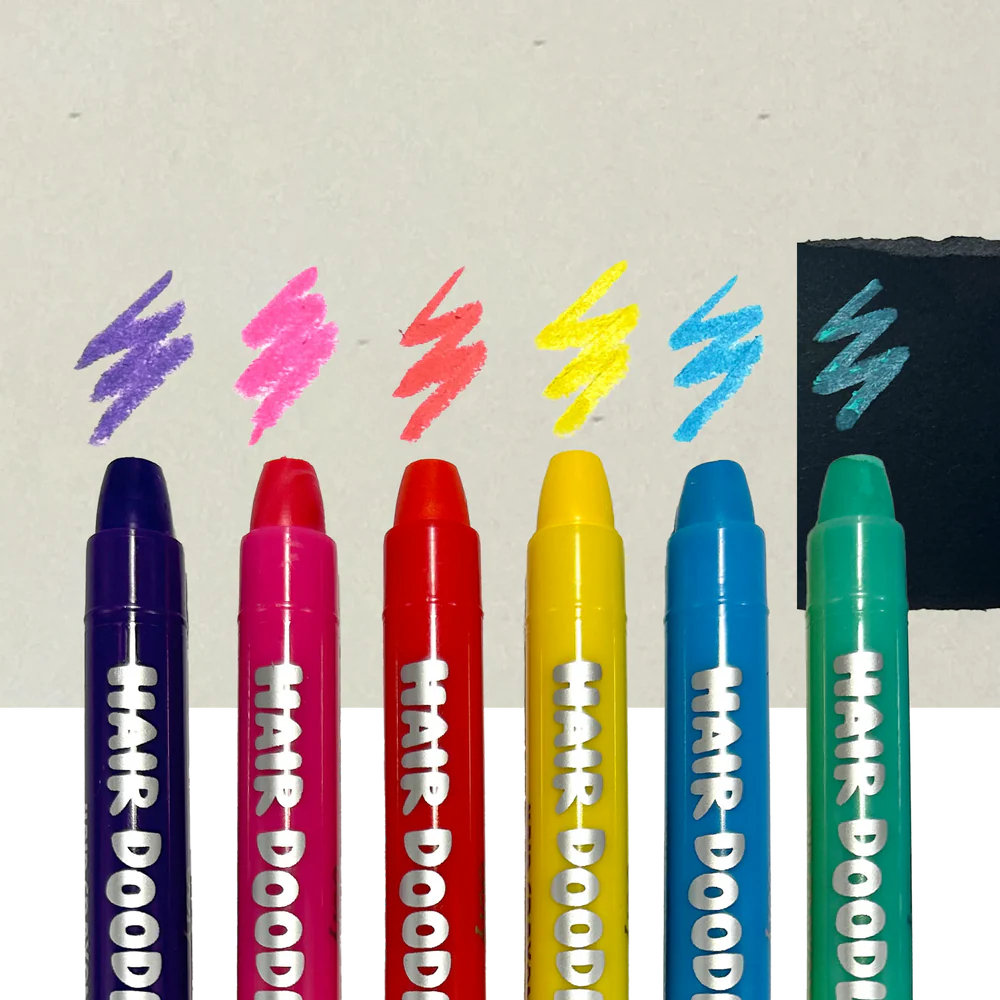 Ooly | Hair Doodlers Haarkleurpotloden Set Van 6