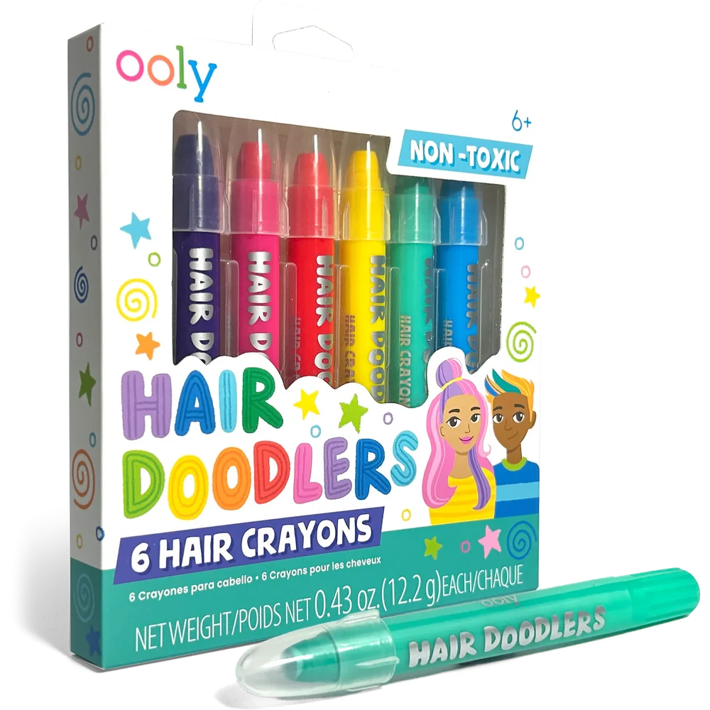 Ooly | Hair Doodlers Haarkleurpotloden Set Van 6