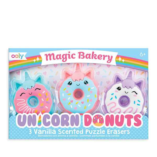 Ooly | Magic Bakery Unicorn Donuts Geurende Gummen Set Van 3