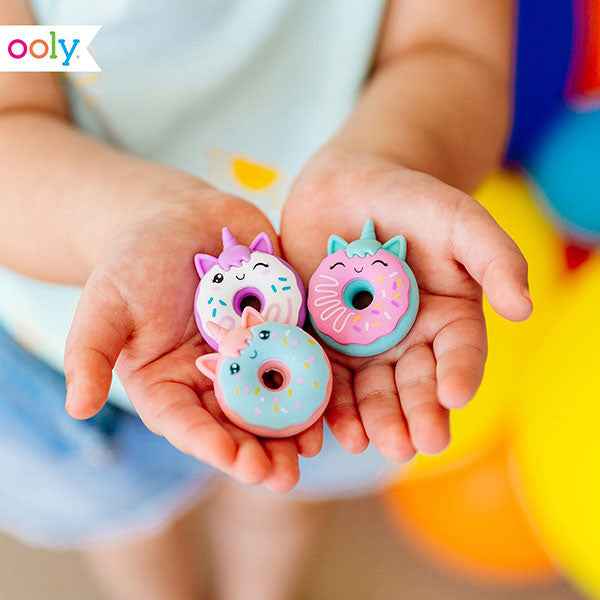 Ooly | Magic Bakery Unicorn Donuts Geurende Gummen Set Van 3