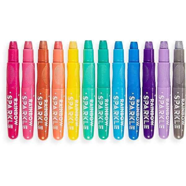 Ooly | Rainbow Sparkle Metallic Waterverf Gelkrijtjes Set Van 12