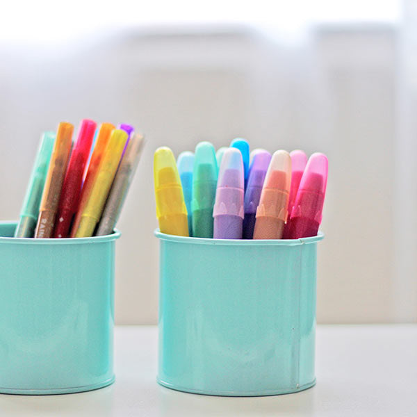 Ooly | Rainbow Sparkle Metallic Waterverf Gelkrijtjes Set Van 12