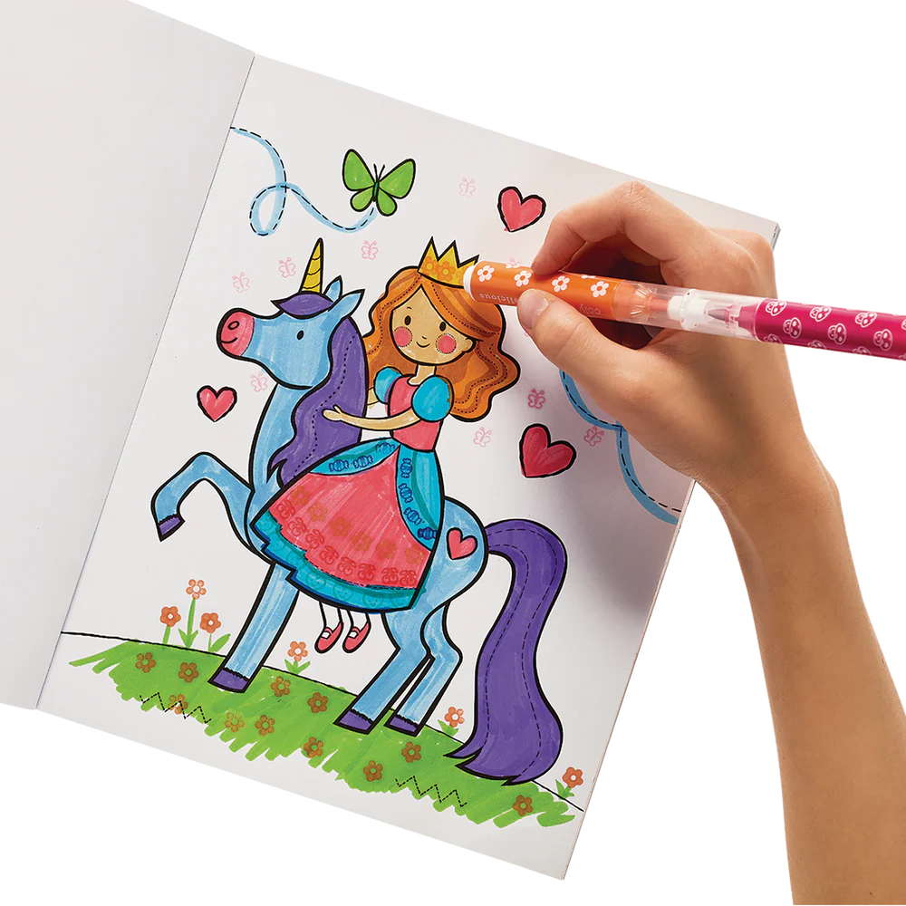 Ooly | Stampables Dubbelzijdige Stempel En Penseelmarkers Set Van 18