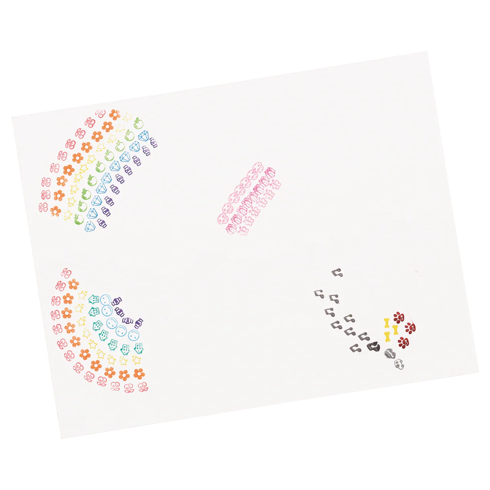 Ooly | Stampables Dubbelzijdige Stempel En Penseelmarkers Set Van 18