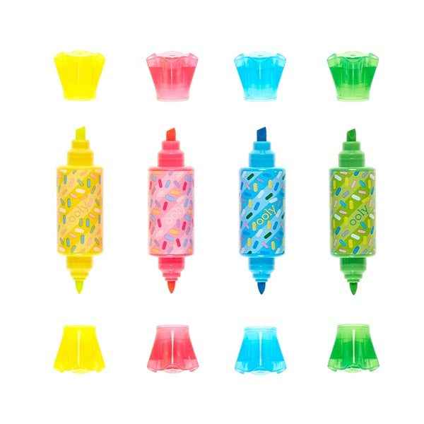 Ooly | Sugar Joy Berry Candy Geparfumeerde 4 Dubbelzijdige Markeerstiften