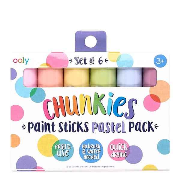 Ooly | Chunkies Verfstiften Pastel Set Van 6