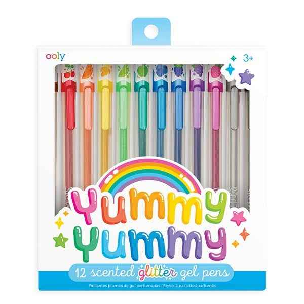 Ooly | Yummy Yummy Geurende Glittergelpennen Set Van 12