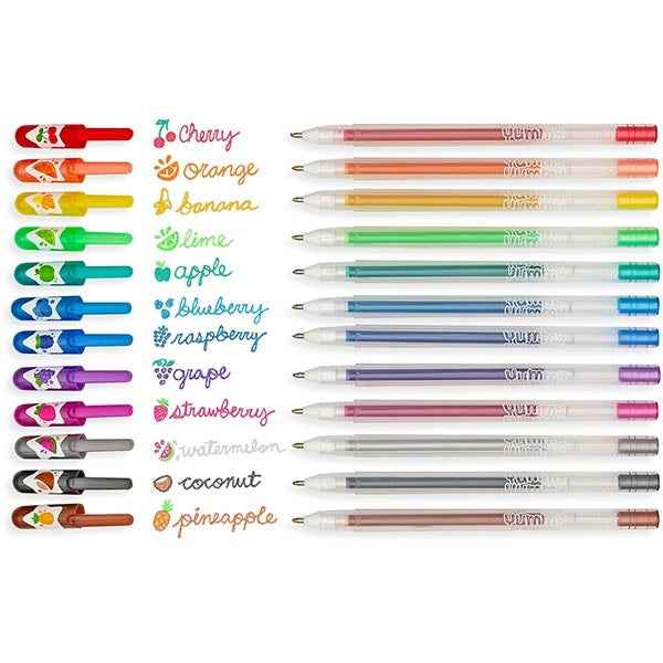 Ooly | Yummy Yummy Geurende Glittergelpennen Set Van 12