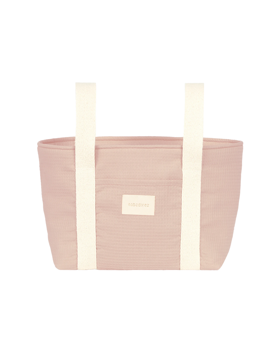Nobodinoz | Opera Waterproof Stroller Wagon Organizer Mauve Pink